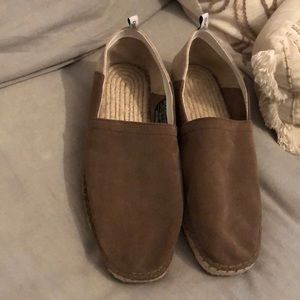 ONIA mens suede Zach espadrilles- size US 8 EU 41